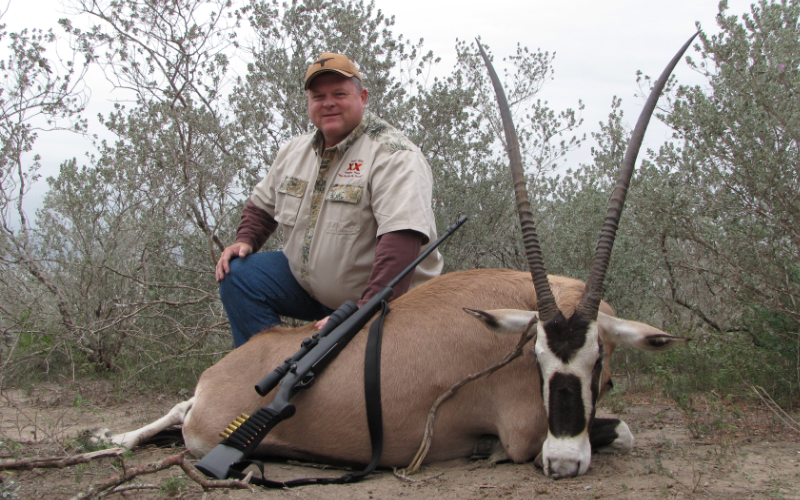 Gemsbok Exotic Hunt in Texas