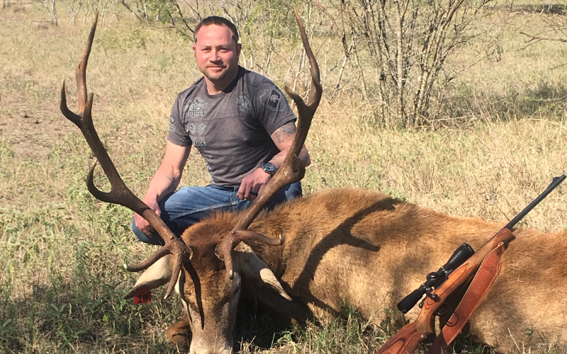 Red Stag Exotic Hunt in Texas