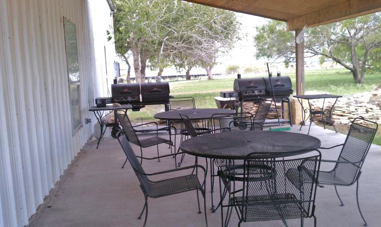 Main Hunting Lodge Patio